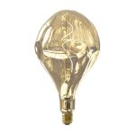 Calex XXL Organic Evo Champagne LED E27 Fadenlampe 6W 100lm- 818 Extra Warmweiß | Dimmbar