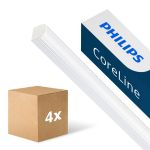 Mehrfachpackung 4x Philips LED Deckenleuchte CoreLine BN126C 31W 4100lm - 840 Kaltweiß | 120cm - 1x Durchgangsverdrahtung