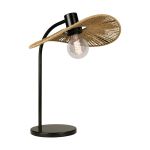 Eglo Tischlampe Siruela Stahl Schwarz | IP20 - Geeignet für 1x E27 