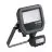 Ledvance Led-Scheinwerfer Aluminium Schwarz 8W 1200lm 100D - 840 Kaltweiß | IP65 - Bewegungs- Und Lichtsensor - Symmetrisch