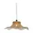 Good&Mojo Pendelleuchte Ibiza Bambus Braun L| Geeignet für 1x E27 