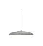 DFTP by Nordlux Artist 25 Pendelleuchte Metall Grau 15W 1000lm - 930 Warmweiß | Höchste Farbwiedergabe - Dimmbar