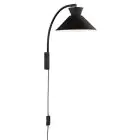 Nordlux Dial Wandleuchte Metall Schwarz | Geeignet für 1x E27