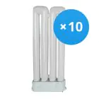 Mehrfachpackung 10x Osram Dulux F 36W 830 | Warmweiß - 4-Pins
