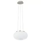 Eglo Pendelleuchte Optica Stahl Satin-Nickel | Geeignet für 2x E27