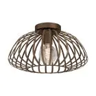 Eglo Deckenleuchte Espinal Stahl Bronze | IP20 - Geeignet für 1x E27 