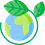 Logo Erde farbig